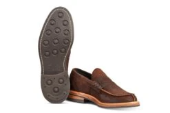 James Penny Loafer - Ridge Reverse Suede -R E Tricker Ltd james penny loafer ridge reverse suede 580132