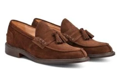 Jamie Tassel Loafer - Chocolate 7 Jamie Tassel Loafer - Chocolate -R E Tricker Ltd jamie tassel loafer chocolate 126636