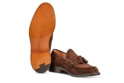 Jamie Tassel Loafer - Chocolate 9 Jamie Tassel Loafer - Chocolate -R E Tricker Ltd jamie tassel loafer chocolate 521519