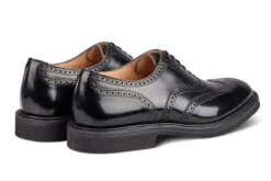 Jeremy Brogue Oxford City Shoe - Black Bookbinder -R E Tricker Ltd jeremy brogue oxford city shoe black bookbinder 250271