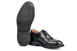 Jeremy Brogue Oxford City Shoe - Black Bookbinder -R E Tricker Ltd jeremy brogue oxford city shoe black bookbinder 870127