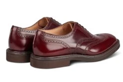 Jeremy Brogue Oxford City Shoe - Burgundy Bookbinder 8 Jeremy Brogue Oxford City Shoe - Burgundy Bookbinder -R E Tricker Ltd jeremy brogue oxford city shoe burgundy bookbinder 195896