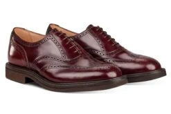 Jeremy Brogue Oxford City Shoe - Burgundy Bookbinder 7 Jeremy Brogue Oxford City Shoe - Burgundy Bookbinder -R E Tricker Ltd jeremy brogue oxford city shoe burgundy bookbinder 316593