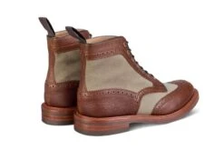 Kelmscott Country Boot - Mahogany/Khaki Two Tone 8 Kelmscott Country Boot - Mahogany/Khaki Two Tone -R E Tricker Ltd kelmscott country boot mahoganykhaki two tone 916594