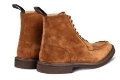 Lawrence Apron Front Derby Boot - Cubana Suede -R E Tricker Ltd lawrence apron front derby boot cubana suede 660576