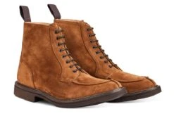 Lawrence Apron Front Derby Boot - Cubana Suede -R E Tricker Ltd lawrence apron front derby boot cubana suede 826980