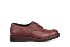 Matlock Country Shoe - Burgundy Olivvia Shrunken Grain