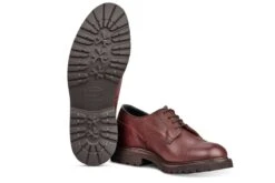 Matlock Country Shoe - Burgundy Olivvia Shrunken Grain -R E Tricker Ltd matlock country shoe burgundy olivvia shrunken grain 308767