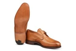 Mayfair Single Buckle Monk Shoe - 1001 Burnished -R E Tricker Ltd mayfair single buckle monk shoe 1001 burnished 313698
