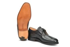 Mayfair Single Buckle Monk Shoe - Black -R E Tricker Ltd mayfair single buckle monk shoe black 114721