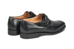 Mayfair Single Buckle Monk Shoe - Black -R E Tricker Ltd mayfair single buckle monk shoe black 769750