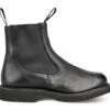 Paula Chelsea Boot - Olivvia Deerskin - Black