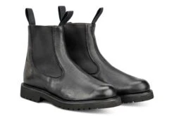 Paula Chelsea Boot - Olivvia Deerskin - Black 7 Paula Chelsea Boot - Olivvia Deerskin - Black -R E Tricker Ltd paula chelsea boot olivvia deerskin black 844911