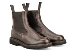 Paula Chelsea Boot - Olivvia Deerskin - Brown -R E Tricker Ltd paula chelsea boot olivvia deerskin brown 576993