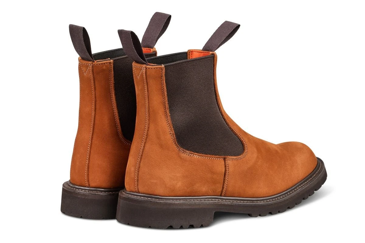 Paula Chelsea Boot - Whisky Hydro Nubuck 4 Paula Chelsea Boot - Whisky Hydro Nubuck - Image 4