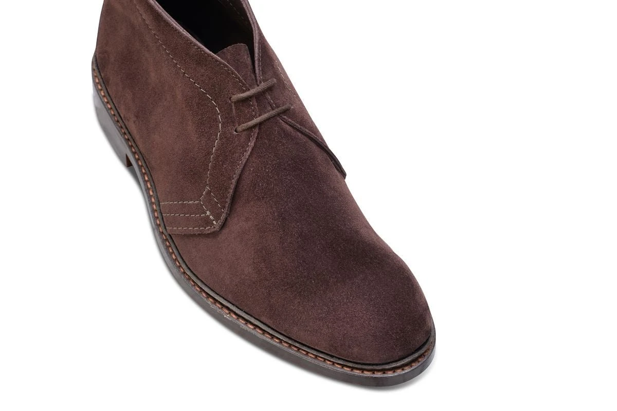 Polo Chukka Boot - Coffee Castorino Suede 2 Polo Chukka Boot - Coffee Castorino Suede - Image 2