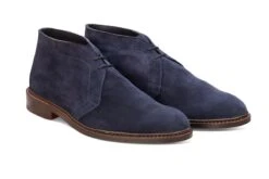 Polo Chukka Boot - Navy Castorino Suede -R E Tricker Ltd polo chukka boot navy castorino suede 628917