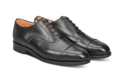 Regent Plain Toecap Oxford City Shoe - Black 8 Regent Plain Toecap Oxford City Shoe - Black -R E Tricker Ltd regent plain toecap oxford city shoe black 732836