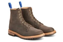 Ripon Derby Field Boot - Flint Kudu (Tricker's Exclusive) -R E Tricker Ltd ripon derby field boot flint kudu 295209