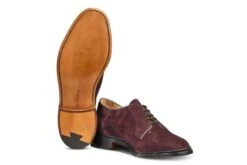 Robert Derby Shoe - Barolo Suede -R E Tricker Ltd robert derby shoe barolo suede 908803