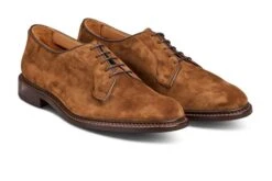 Robert Derby Shoe - Cubana Suede -R E Tricker Ltd robert derby shoe cubana suede 701658