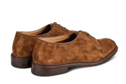 Robert Derby Shoe - Cubana Suede -R E Tricker Ltd robert derby shoe cubana suede 854356
