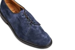 R E Tricker Ltd -R E Tricker Ltd robert derby shoe denim suede 575824