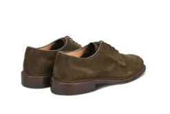 Robert Derby Shoe - Earth Suede -R E Tricker Ltd robert derby shoe earth suede 921078