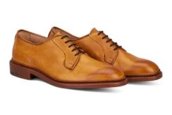 Robert Derby Shoe - Lightweight - Acorn Muflone -R E Tricker Ltd robert derby shoe lightweight acorn muflone 190008