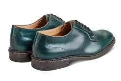Robert Derby Shoe - Lightweight - Green Cutter -R E Tricker Ltd robert derby shoe lightweight green cutter 721630
