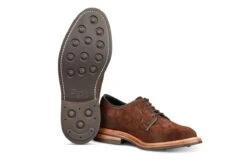 Robert Derby Shoe - Ridge Reverse Suede -R E Tricker Ltd robert derby shoe ridge reverse suede 977361