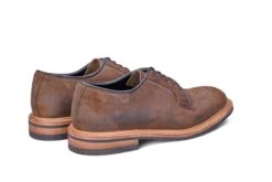 Robert Derby Shoe - Snuff Reverse Suede -R E Tricker Ltd robert derby shoe snuff reverse suede 692256