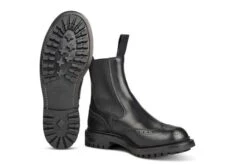 Silvia Country Dealer Boot - Black -R E Tricker Ltd silvia country dealer boot black 934966