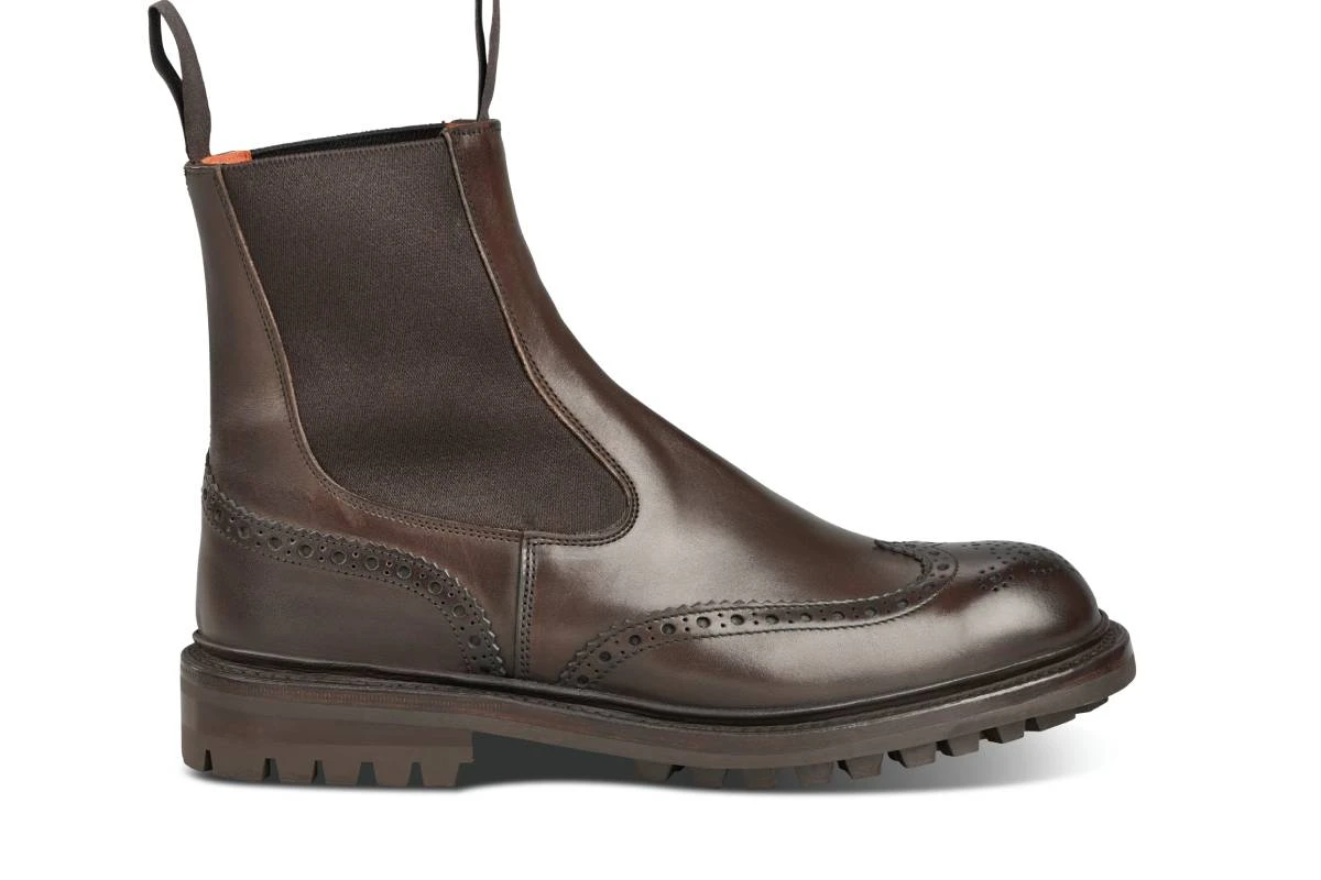 Silvia Country Dealer Boot - Espresso Burnished 1 Silvia Country Dealer Boot - Espresso Burnished