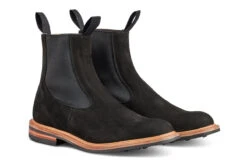 Stephen Chelsea Boot - Black Hydro Nubuck 7 Stephen Chelsea Boot - Black Hydro Nubuck -R E Tricker Ltd stephen chelsea boot black hydro nubuck 875568