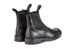 Stephen Chelsea Boot - Black Olivvia Oiled -R E Tricker Ltd stephen chelsea boot black olivvia oiled 645347