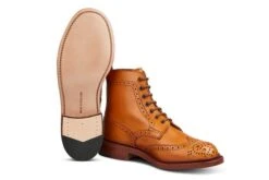 Stephy Brogue Boot - ACORN ANTIQUE -R E Tricker Ltd stephy brogue boot acorn antique 692817