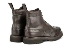 Stephy Brogue Boot - Olivvia Deerskin - Brown 8 Stephy Brogue Boot - Olivvia Deerskin - Brown -R E Tricker Ltd stephy brogue boot olivvia deerskin brown 232325