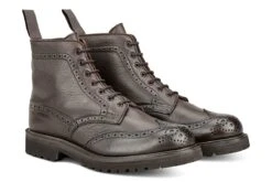 Stephy Brogue Boot - Olivvia Deerskin - Brown 7 Stephy Brogue Boot - Olivvia Deerskin - Brown -R E Tricker Ltd stephy brogue boot olivvia deerskin brown 259843
