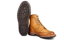 Stow Country Boot - 1001 Burnished (Tricker's Exclusive) -R E Tricker Ltd stow country boot 1001 burnished 212204
