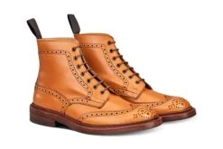 STOW COUNTRY BOOT - ACORN ANTIQUE 7 STOW COUNTRY BOOT - ACORN ANTIQUE -R E Tricker Ltd stow country boot acorn antique 986414