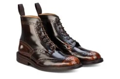 Stow Country Boot - Brown/Tan Bookbinder -R E Tricker Ltd stow country boot browntan bookbinder 619974