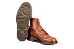 Stow Country Boot - Caramel Kudu -R E Tricker Ltd stow country boot caramel kudu 443508