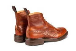 Stow Country Boot - Caramel Kudu -R E Tricker Ltd stow country boot caramel kudu 854939
