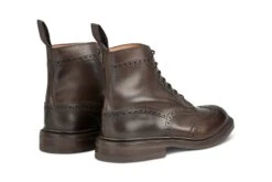 STOW COUNTRY BOOT - ESPRESSO BURNISHED -R E Tricker Ltd stow country boot espresso burnished 320685