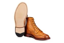 Stow Country Boot - Lightweight - Acorn Muflone -R E Tricker Ltd stow country boot lightweight acorn muflone 293396