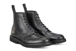 Stow Country Boot - Lightweight - Olivvia Classic Black -R E Tricker Ltd stow country boot lightweight olivvia classic black 511946