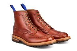 Stow Country Boot - Marron Antique (Tricker's Exclusive) -R E Tricker Ltd stow country boot marron antique 344871