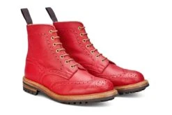 Stow Country Boot - Red Scotch Grain -R E Tricker Ltd stow country boot red scotch grain 915449