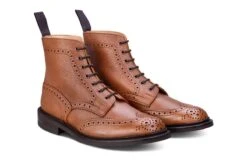 Stow Country Boot - Sienna Scotch Grain -R E Tricker Ltd stow country boot sienna scotch grain 311980